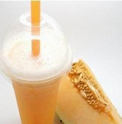 吃哈密瓜汁,夏日清凉饮品，尽享甘甜滋味